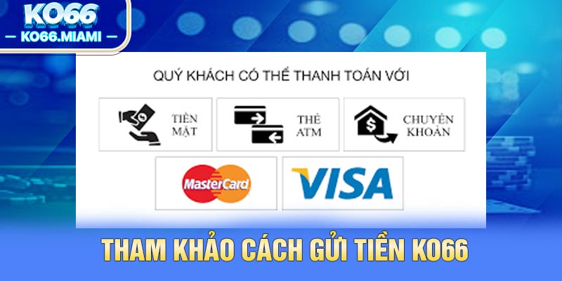 Tham khảo cách gửi tiền KO66